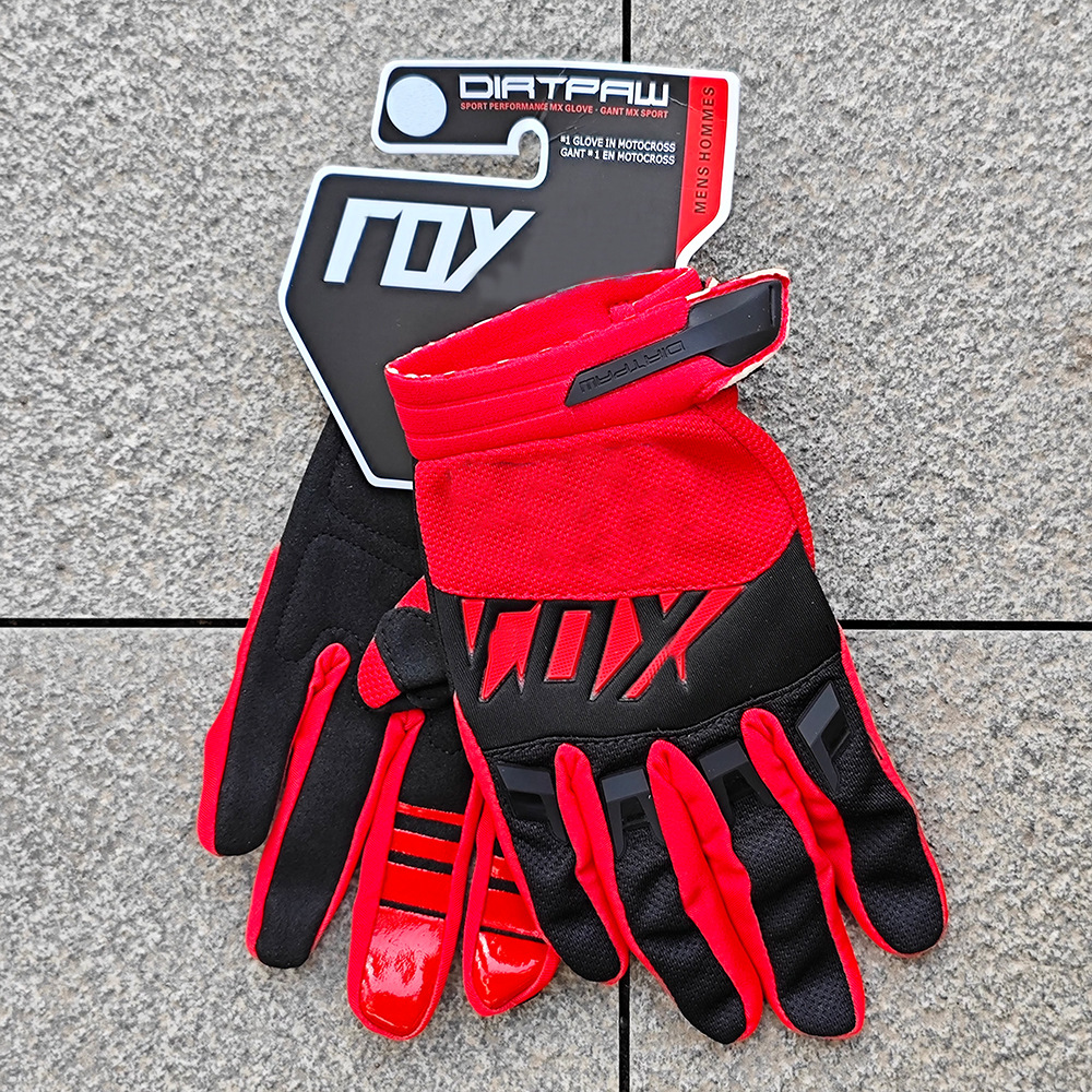 Guantes de motocicleta transpirables resistentes al desgaste antideslizante al aire libre guantes de motocicleta eléctrica de montaña image 13