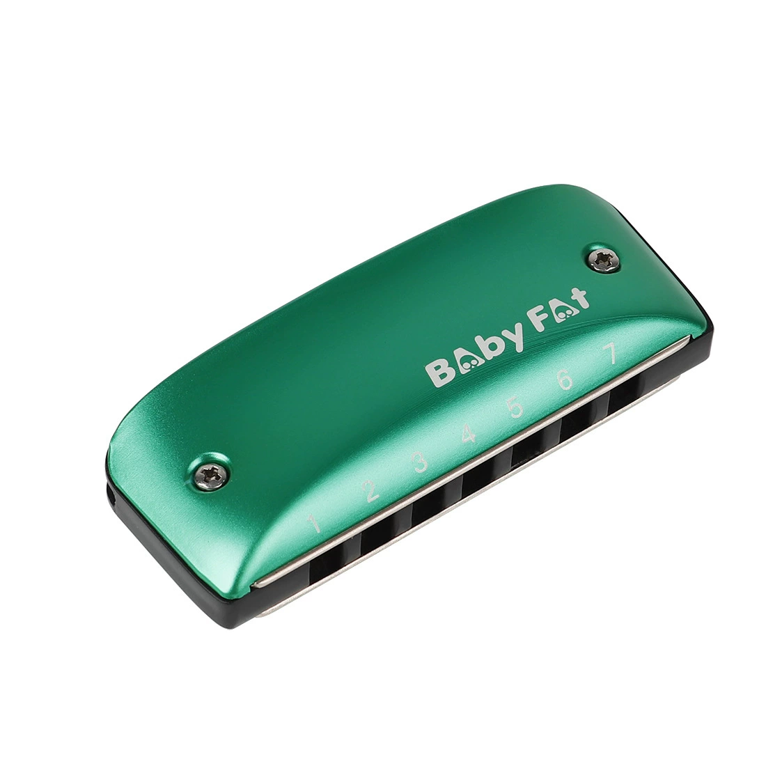 BAby FAt Blues 7-hole harmonica wholesale student classroom teaching performance accompaniment harmonica wind instrument