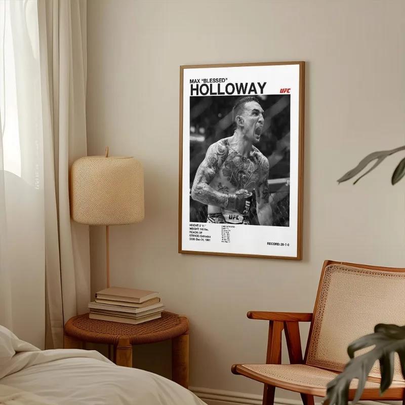 UFC アスリートキャンバス絵画装飾絵画ポスター絵画コア AliExpress temu Amazon 卸売販売|undefined