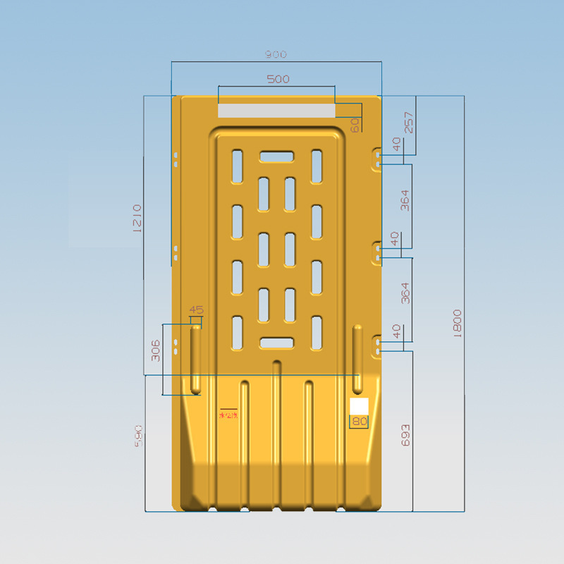 注水围挡 水马护栏 1.8米注水围挡 1.8米注水围挡 深圳围挡