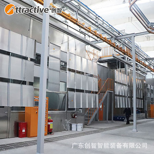 【Guangdong Chuangzhi】Aluminum Plate Coating Production Line Spray-Type Pre-Treatment Intelligent Spraying Assembly Line Equipment Manufacturer