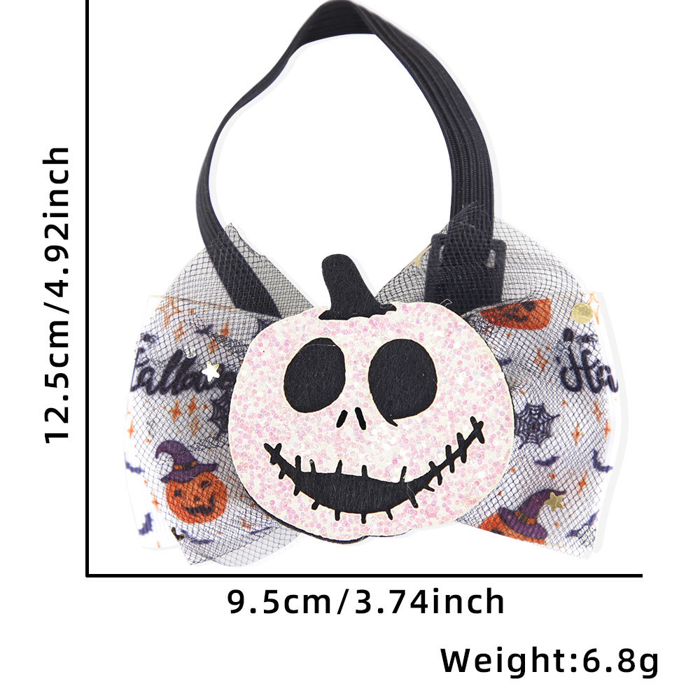 Porche transfronterizo ganso Halloween corbata demonio ganso arco pequeña corbata creativa fantasma festival ganso accesorios de decoración