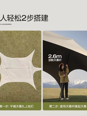 Sunshade Outdoor Sunscreen, Avtomobil yan çətirləri
