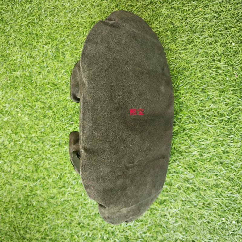 Производитель изготовил на заказ новый продукт: надувной многофункциональный диван-табурет из ПВХ, черная подставка для ног.