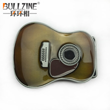 BULLZINE 锌合金小提琴音乐皮带扣02642 复古休闲西部牛仔腰带扣