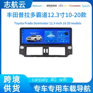 Toyota Prado üçün 12.3 düym 360 naviqasiya DVD sistemi (10-22)