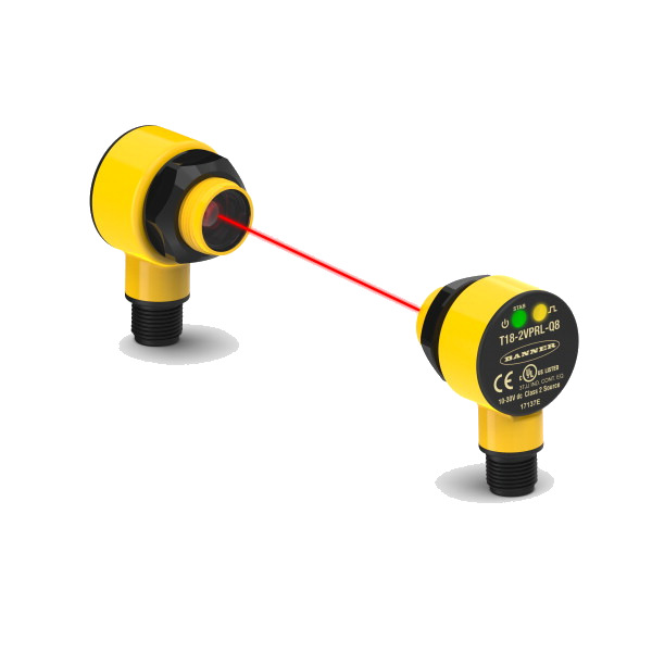 T18-2VPDL-Q8 卫生型T形圆柱光电漫反式