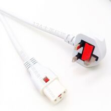 供應 13A英式充電槍插頭電源線 英國BS認證插頭 英規三插延長線