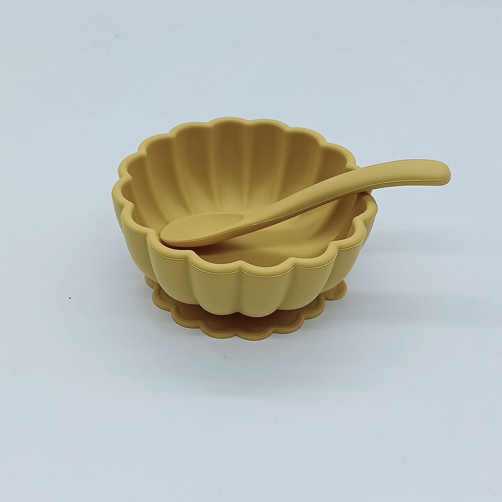 吸盘一体式宝宝喂养餐具