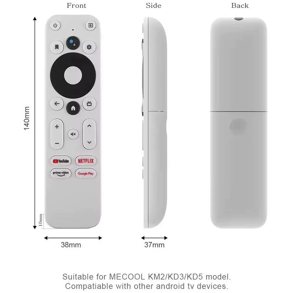 Подходит для onn Android Android TV 4K Amazon супер HD - телевидение box Google Voice Remote