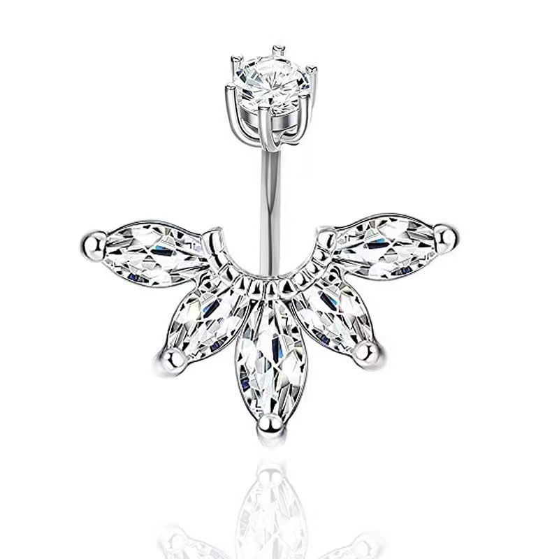 Stainless Steel Piercing Jewelry Multi-piece Rings And Studs_voghion.com