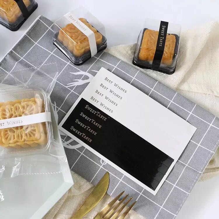 Caja de embalaje de pastel de luna transparente, 4 cápsulas, 6 cápsulas, caja de regalo, bolsa de regalo, caja de embalaje de huevo a medida, piel de hielo, luna