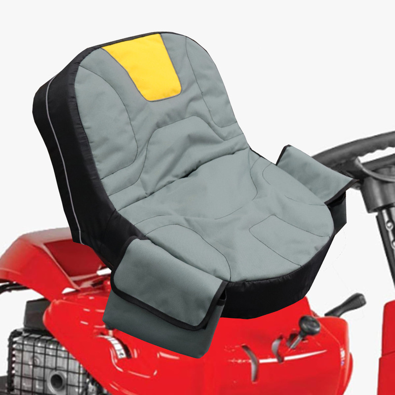 Amazon Lawn Mower Seat Cover Waterproof and Dustproof Outdoor Tractor Seat Cover Adjustable Seat Protector
