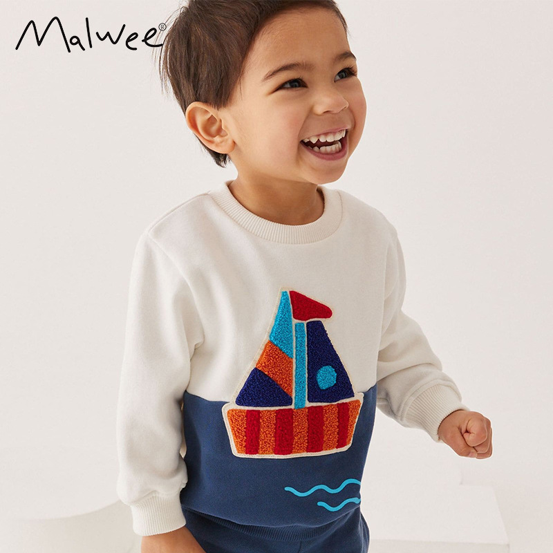 Spot malwee children's sweater autumn ne...