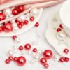 Cross -border explosion ChristmasVasefillerpearl Suspension Fill Filled Vocal Press Christmas Pearl Decoration