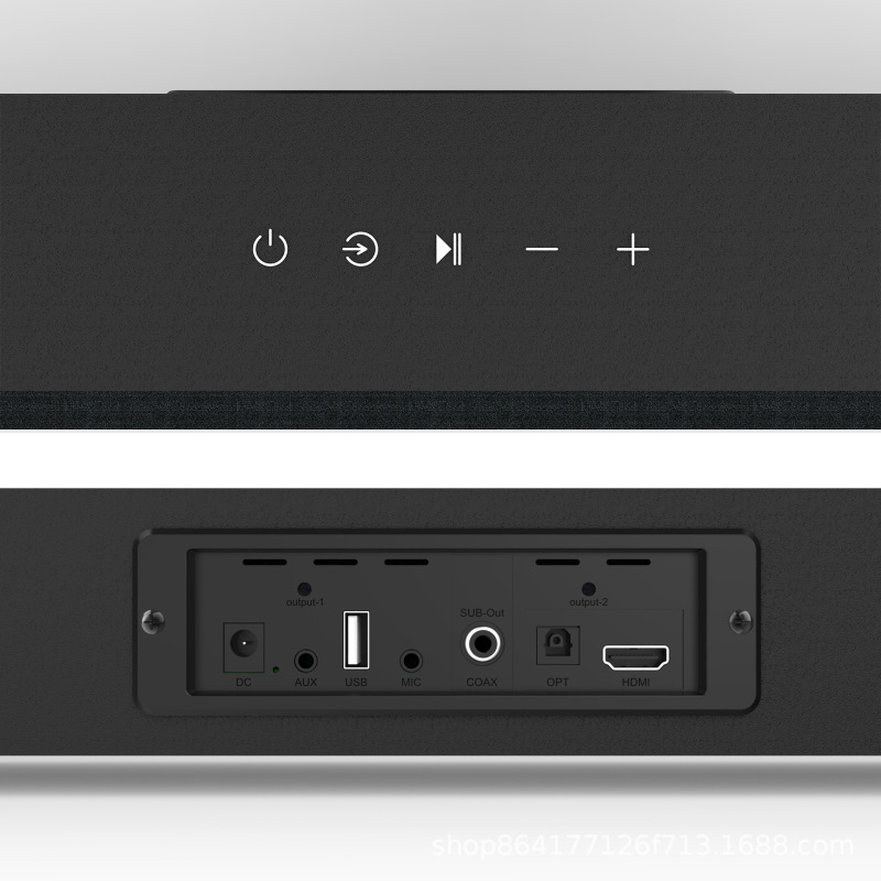 新型長条2.1はサブウーファー付きです。|undefined