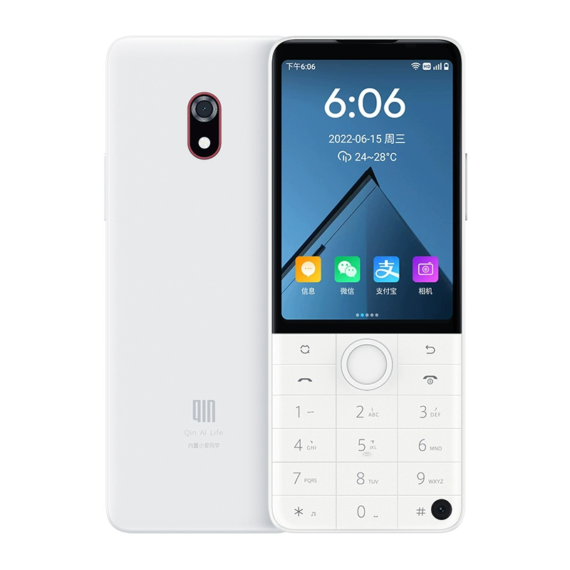 Кнопочный смартфон (Duoqin F22Pro), 4 ГБ+64 ГБ, клавиатура + сенсорный экран, поддержка WeChat