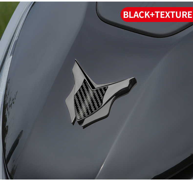 Logo Pattern Design for Cars, Motorcycles, Electric Vehicles, Personalized Modification Decoration Stickers, Zinc Alloy, Stainless Steel Metal