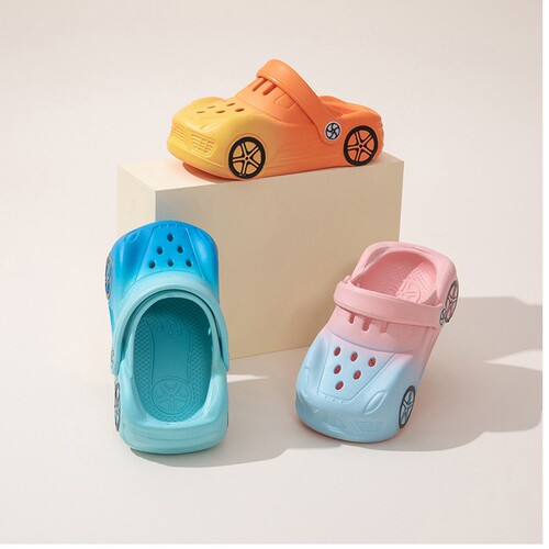 Children's Slippers Summer Boy Bathroom Shower Indoor Lightweight Bottom Baby Car Cartoon Cute Girl Sandals