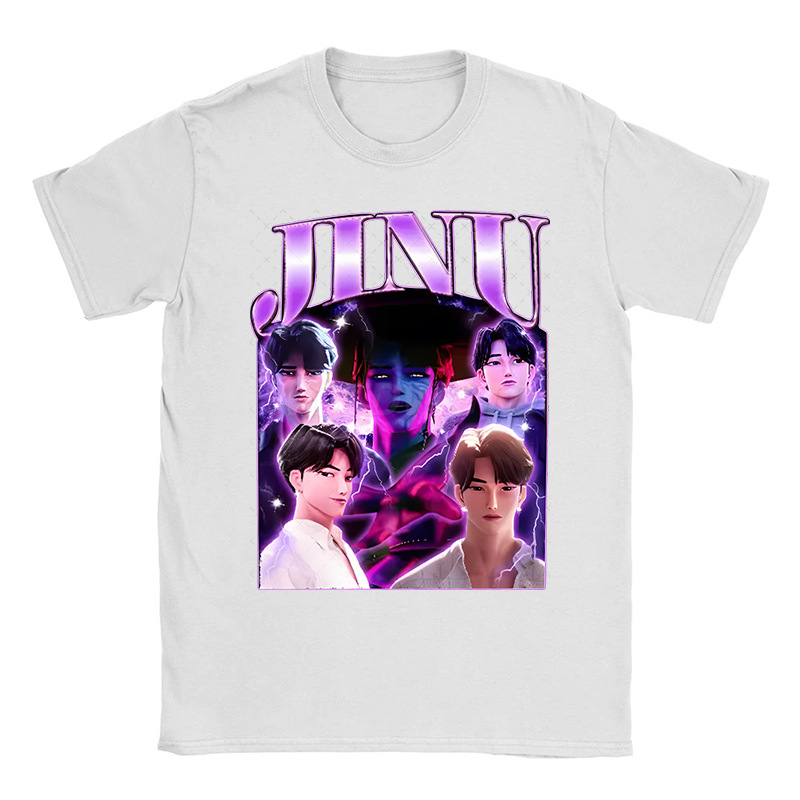 アニメ周辺グッズ 漫画プリント 綿100% Tシャツ クロスボーダー ゆったり ラウンドネック トップス カジュアル 半袖|undefined