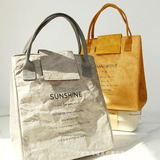 Кожаная сумка для ланча, водонепроницаемая небольшая сумка, шоппер, сумка для еды