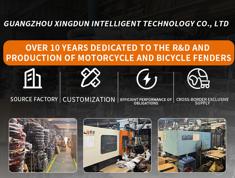 Cross-border electric off-road motorcycle fenders suitable for Sur Ron Light Bee