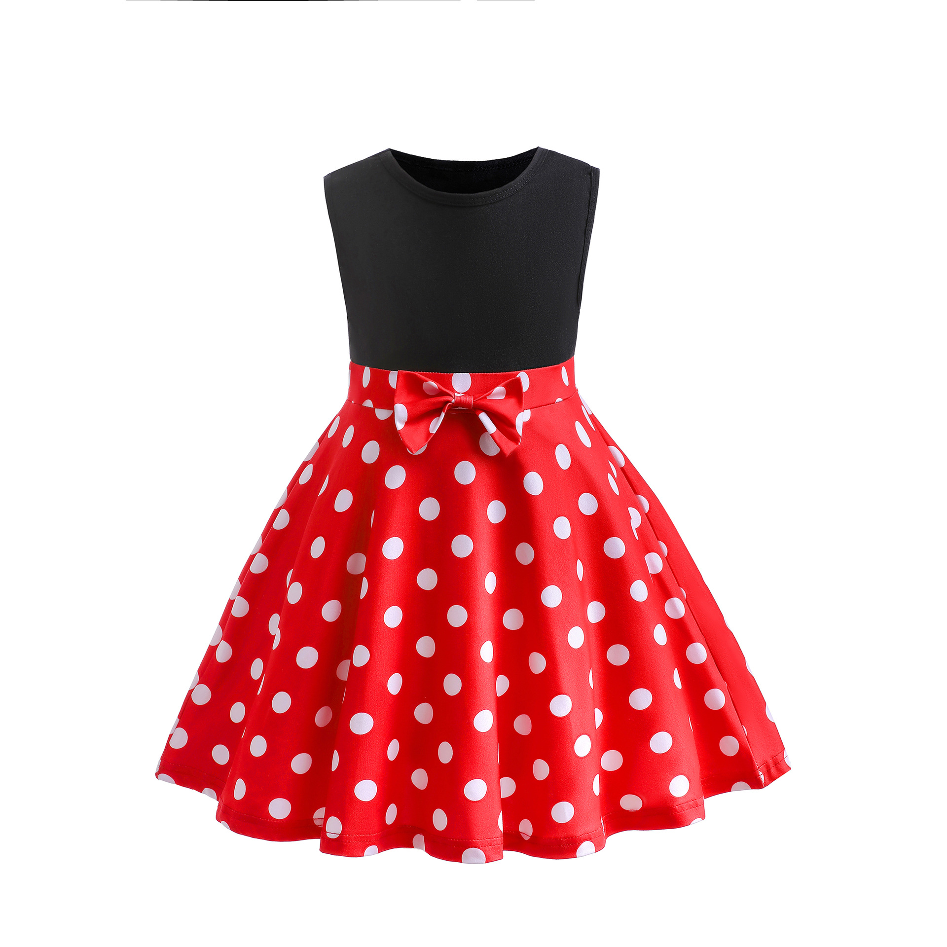 2023 ropa infantil de comercio exterior para niños Minnie Mickey vestido niña princesa vestido traje de rendimiento