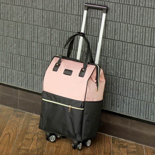 Short-distance travel bag, large-capacity luggage bag, boarding trolley case, women's lightweight travel bag, business trip, men's luggage, child and mother bag