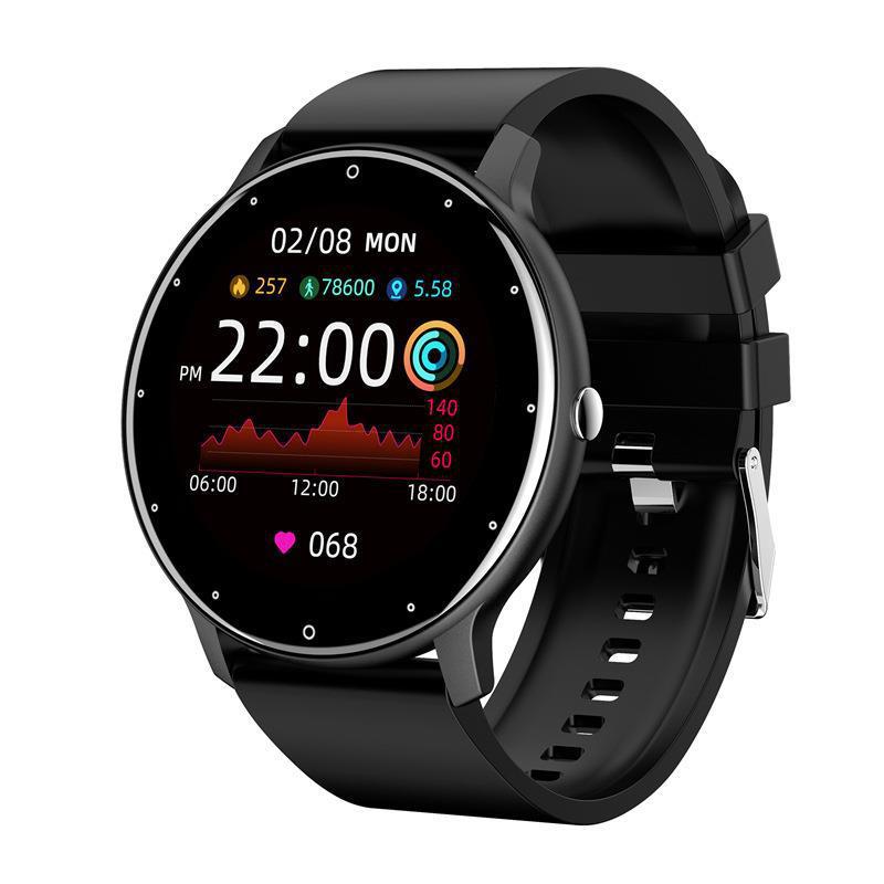 ZL02D reloj inteligente ritmo cardíaco sangre oxígeno sueño movimiento monitoreo pulsera inteligente Comercio exterior transfronterizo AliExpress venta al por mayor