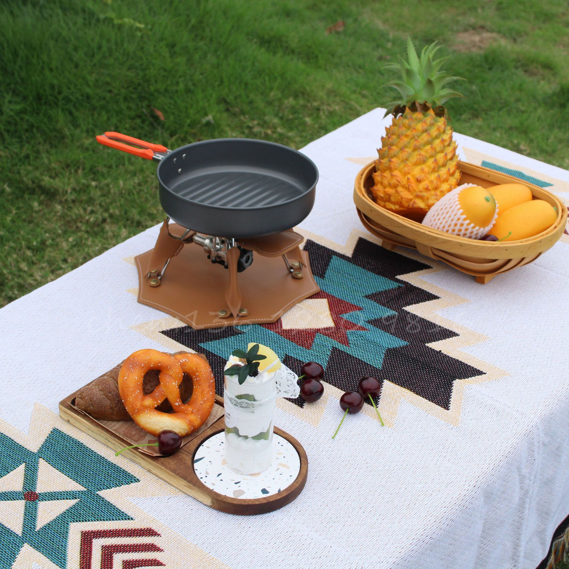 六边形炉灶垫子