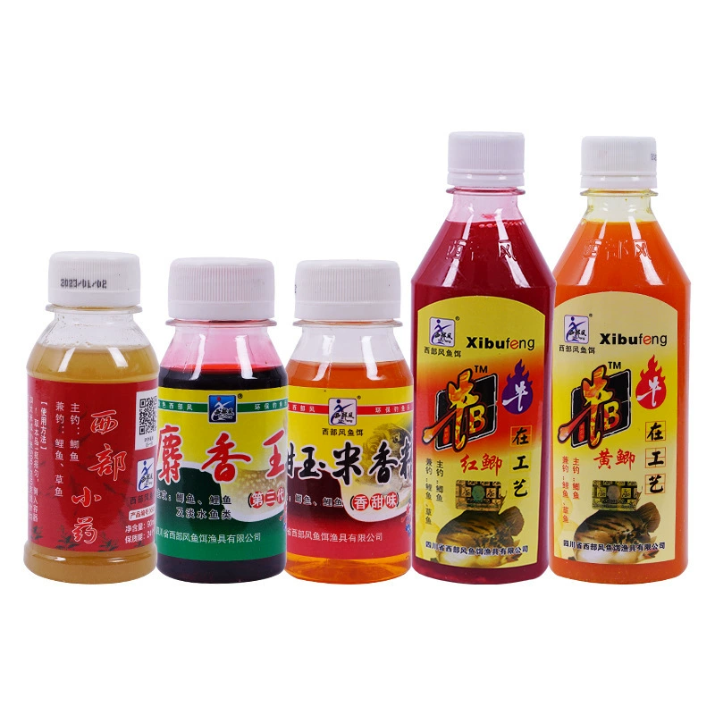 西部风 Cow B crucian buffalo B red crucian western small medicine wild fishing crucian carp soaked rice nest small medicine fish attractant