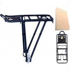 Mountain bike aluminum alloy V brake/disc brake rear rack luggage rack can carry people rear hanger supplies