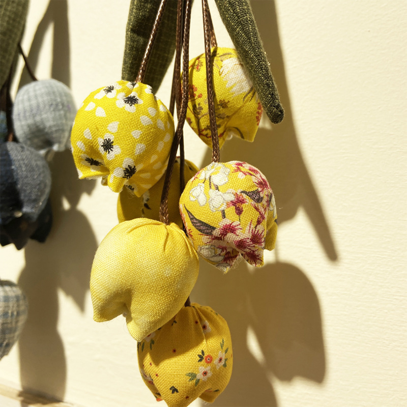 Bordado hecho a mano DIY creativo colgante adulto principiante patchwork bordado bolsa de regalo de coche bordado colgante