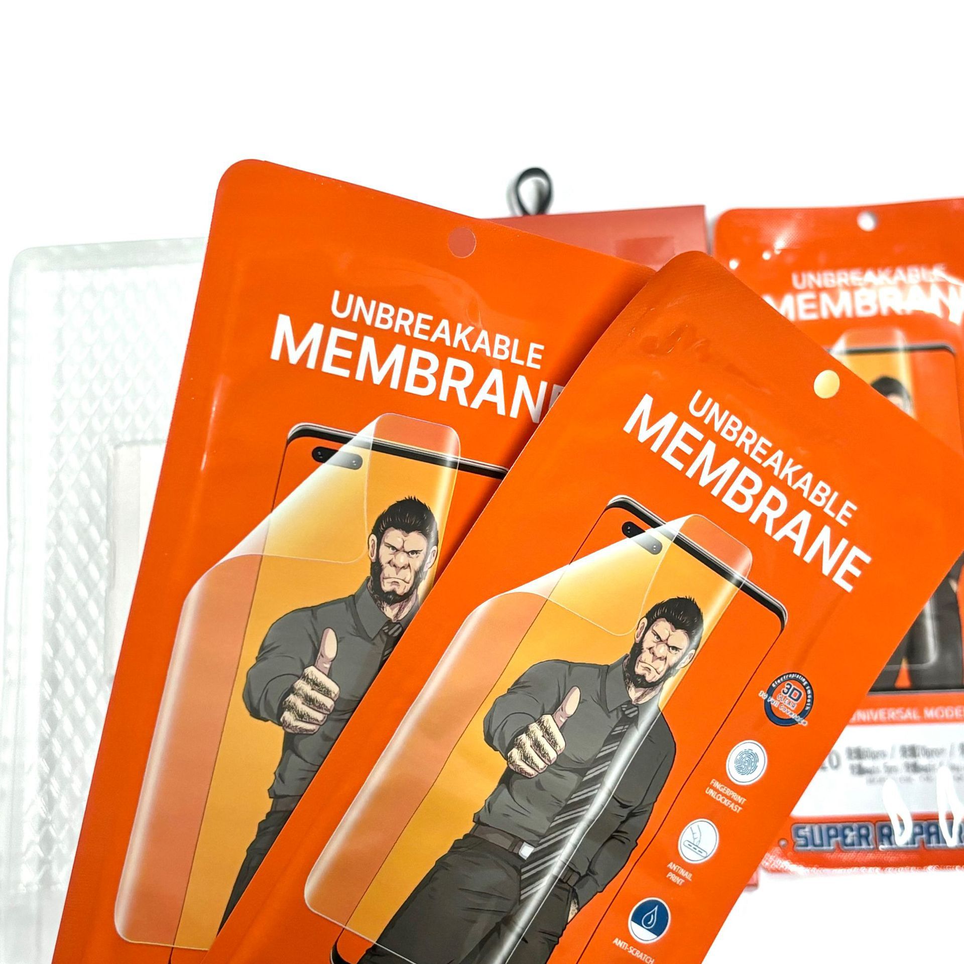 Orange Orangutan Hydrogel Film Is Suitable for Oppofindx7 Curved Screen Realme14Pro Positioning Mobile Phone Film A5Pro Soft Film