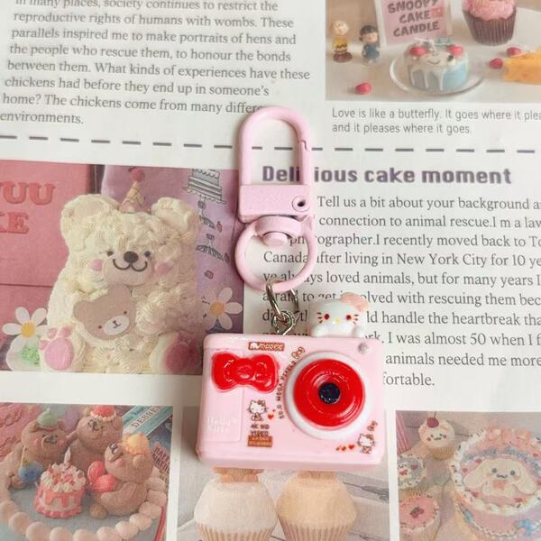 Three dimensional cute camera