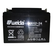 weida威达蓄电池HX12-24 12V24AH/20HR直流屏 UPS电源 机房储能