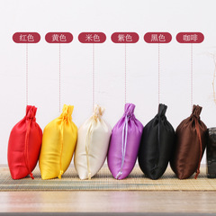 Wholesale Manufacturer Decorative Accessory Storage Small Fabric Pouch Chinese Style Embroidered Jewelry Bag with Drawstring