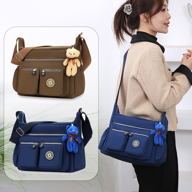Bag Women's Fashion Shoulder Crossbody Bag High-value New Nylon Casual Bag Cross-border Large-capacity High-end Sense Backpack Bag Women's Fashion Shoulder Crossbody Bag High-value New Nylon Casual Bag Cross-border Large-capacity High-end Sense Backpack