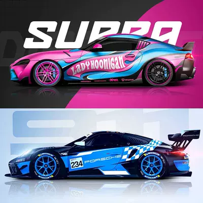 Auto Color Change Film | Cartoon Car Body Painting, Decorative