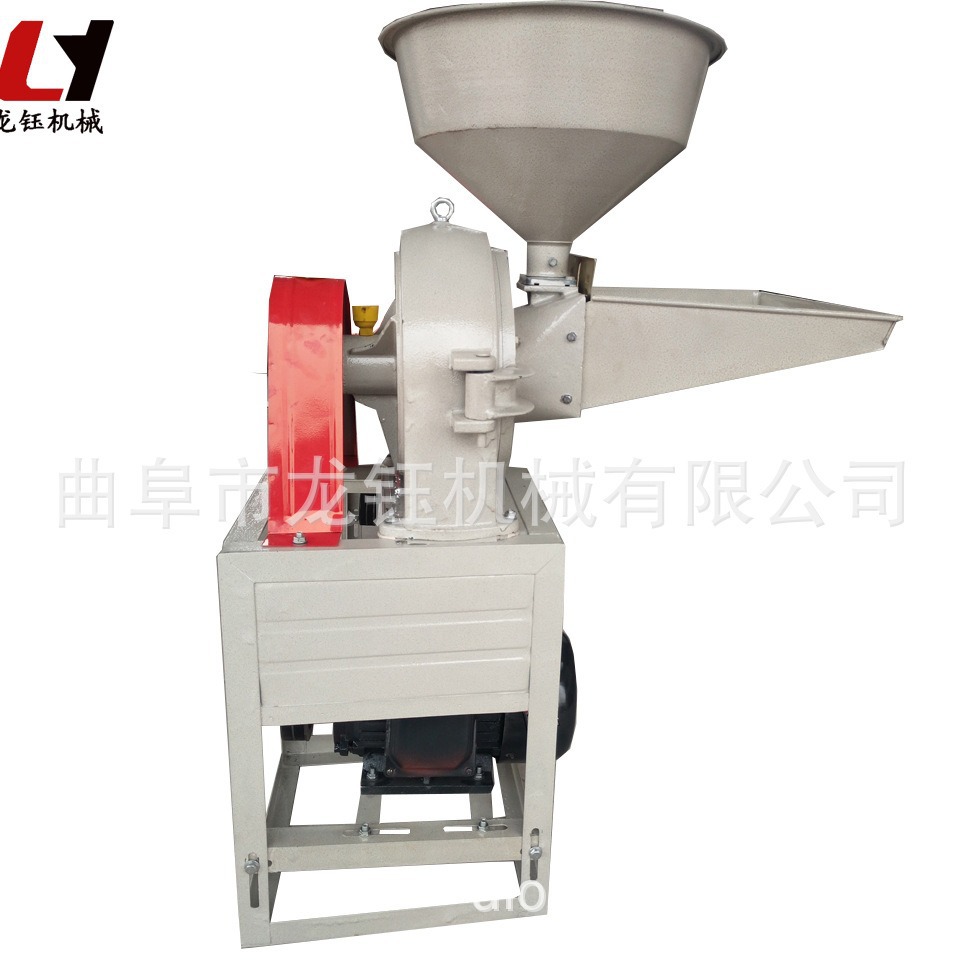 大功率齿爪式黑豆粉碎机 移动式破碎机 中型自吸式玉米面粉碎机