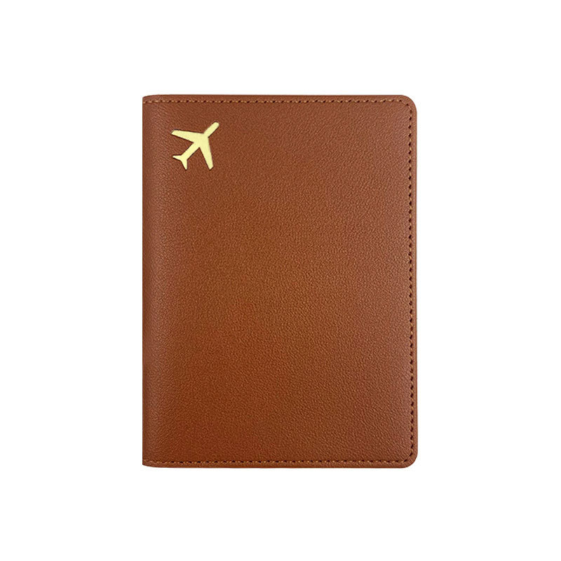 Kişiselleştirilmiş pasaportluk, gezi seyahati, taşınabilir uçak kartı tutucusu, unisex hırsızlık önleyici pasaportluk, günlük PU uyumlu