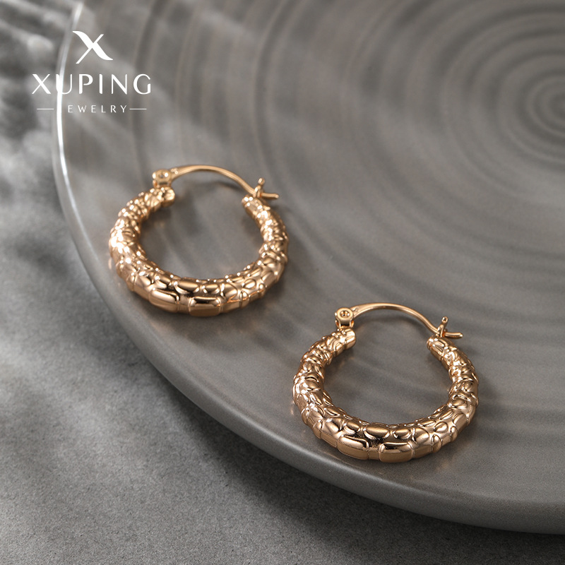 Joyería de Xupe pendientes geométricos de moda transfronteriza europea y americana nicho femenino alto sentido temperamento francés pendientes joyería al por mayor