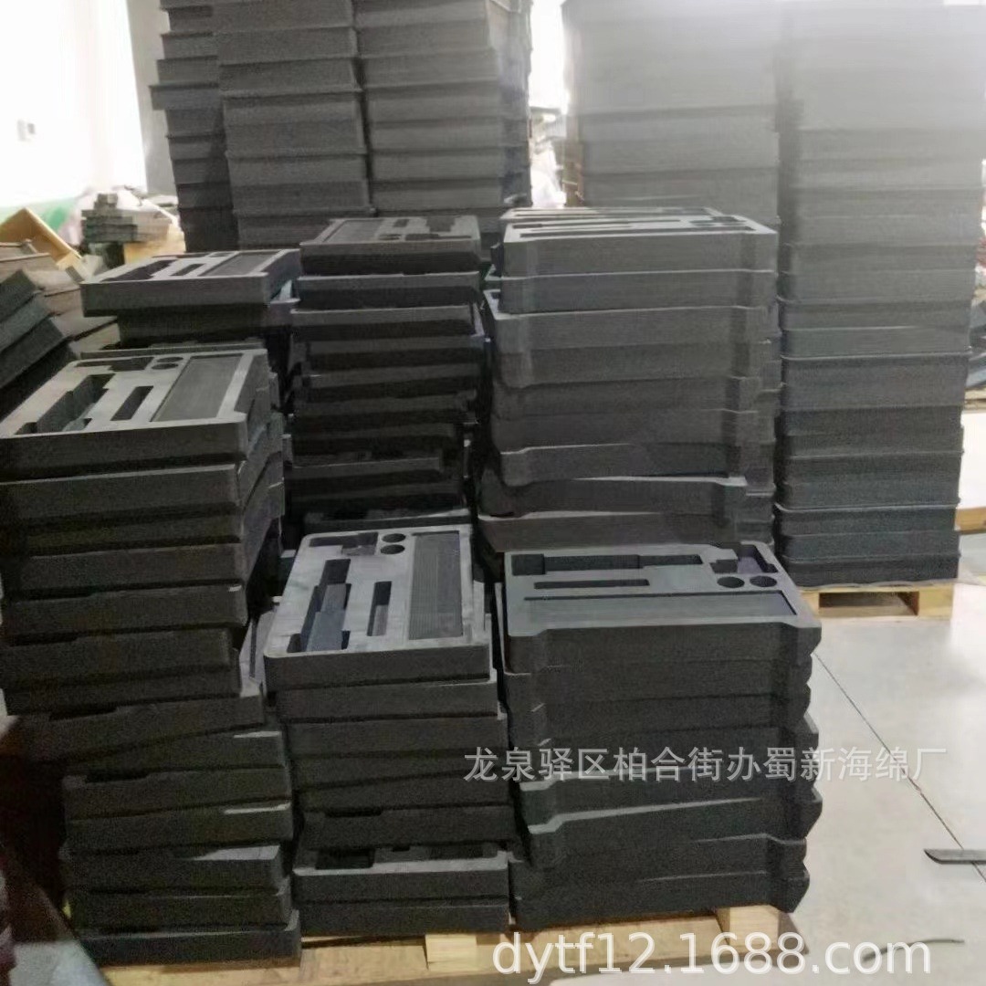 厂供黑色防静电海绵包装/黑色防静电海绵内托/黑色防静电海绵内衬