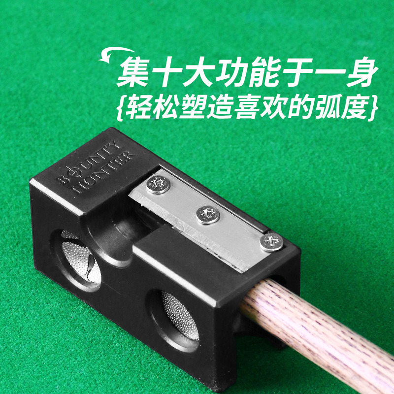 バウンティハンター多機能12イン1スティックヘッド修理ツール樹脂ビリヤードスティック修理ツールビリヤードスティックヘッドグラインダー|undefined