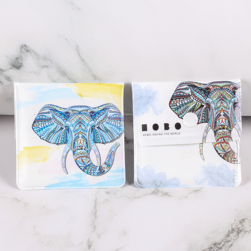 Bag de cenizas portátil Ceniciero anti-volante creativo personalidad moda bolsa de cenizas metálicas extintor de humo