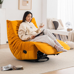 頭等太空艙功能沙發毛毛蟲懶人單矮椅可躺臥室客廳榻榻米布藝哺乳