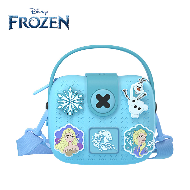 Auténtico Ice and Snow Strange cámara digital bolsa de almacenamiento de tendencia mini caricatura portátil mochila de hombro para niños