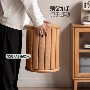 Solid Wood Stacking Stool Restaurant Household Stackable Stool Oak Stacking Round Stool Combination Dining Stool