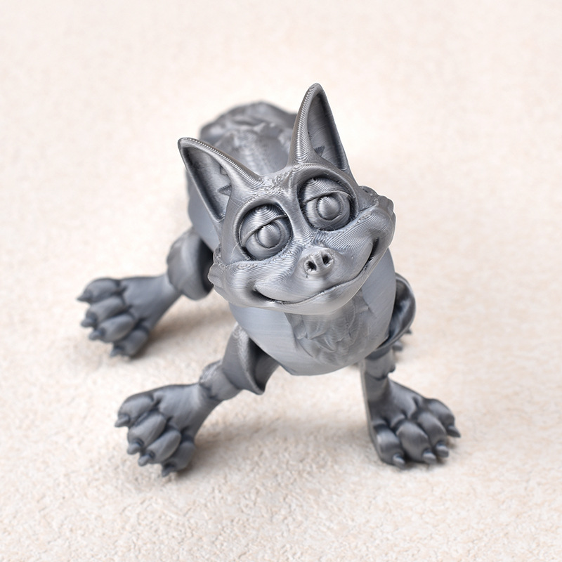 Ventas transfronterizas de juguetes de impresión 3D, animales de impresión 3D, adornos creativos, juguetes de dragón