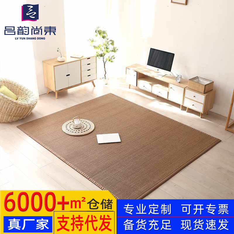 Alfombra de bambú alfombra al por mayor estilo japonés y coreano estera de verano alfombra de piso de bambú tatami totalmente cubierto alfombra de piso gran área alfombra balcón